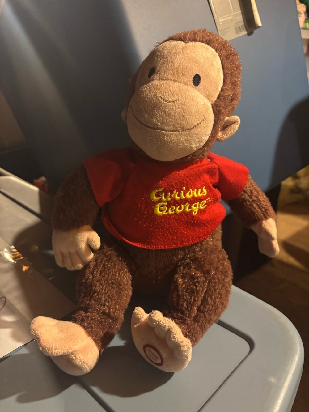 Curious George Plush Monkey Toy - talking toy